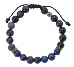 Bracelet Evolve - Dumortièrite, Sodalite et Lapis Lazuli