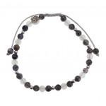 Bracelet Clarté - Iolite, Pierre de Lune et A925