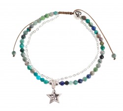 Bracelet Astral - Jade et Argent 925