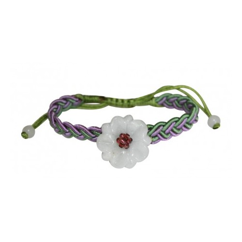Bracelet Anémone en jade