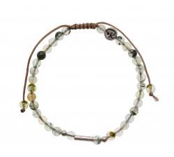Bracelet Uriel - Obsidienne Oeil Céleste et Argent 925
