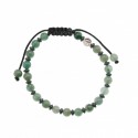 Bracelet Couple - Jade Vert et Hématite