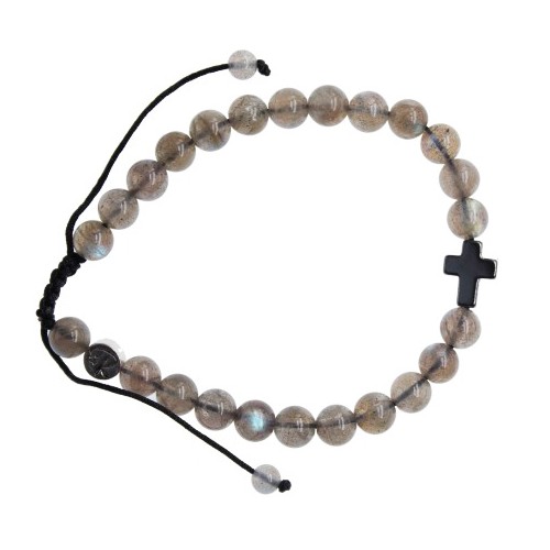 Bracelet Christ en Labradorite