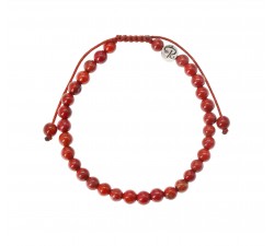 Bracelet Profond - Jaspe Rouge