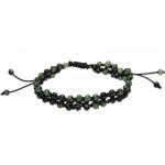 Bracelet Eternity en ruby zoisite