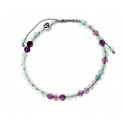 Bracelet Profond en Fluorite