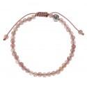 Bracelet Profond en Quartz Fraise