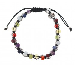 Bracelet  - 7 chakras et Argent 925