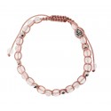 Bracelet - Quartz Rose et Argent 925