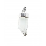 Pendentif en Cristal de Roche - Argent 925