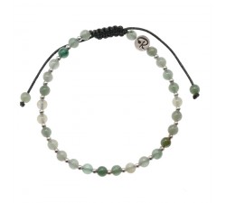 Bracelet Anka - Jade vert et Argent 925