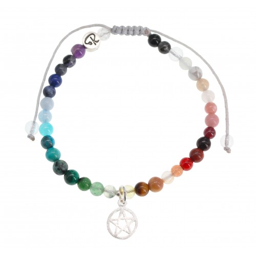 Bracelet Pentacle - Collection Arc en Ciel