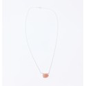 Collier en Pierre de Lune Rose