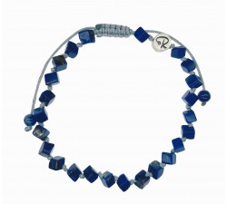 Bracelet POP'ART - Cube en Lapis Lazuli