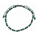 Bracelet Elipse en Malachite