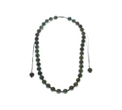 Collier en jade vert