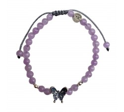 Bracelet Éclosion en Kunzite