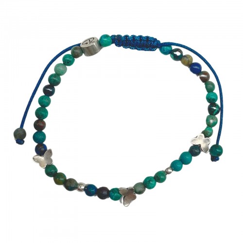 Bracelet Éclosion en Chrysocolle