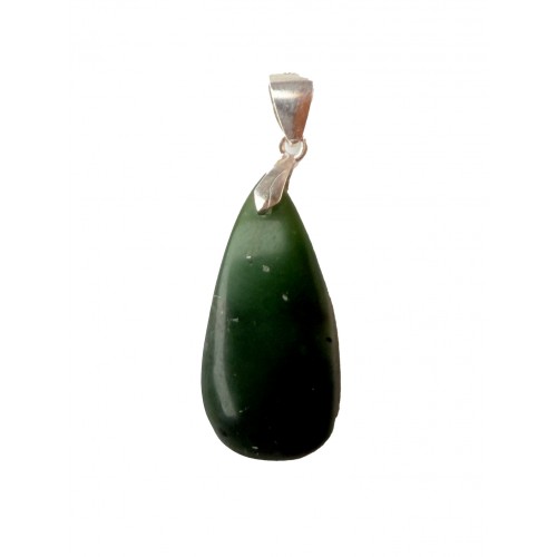Pendentif Vert Jade Néphrite – Pureté Sobre | Rêve de Jade